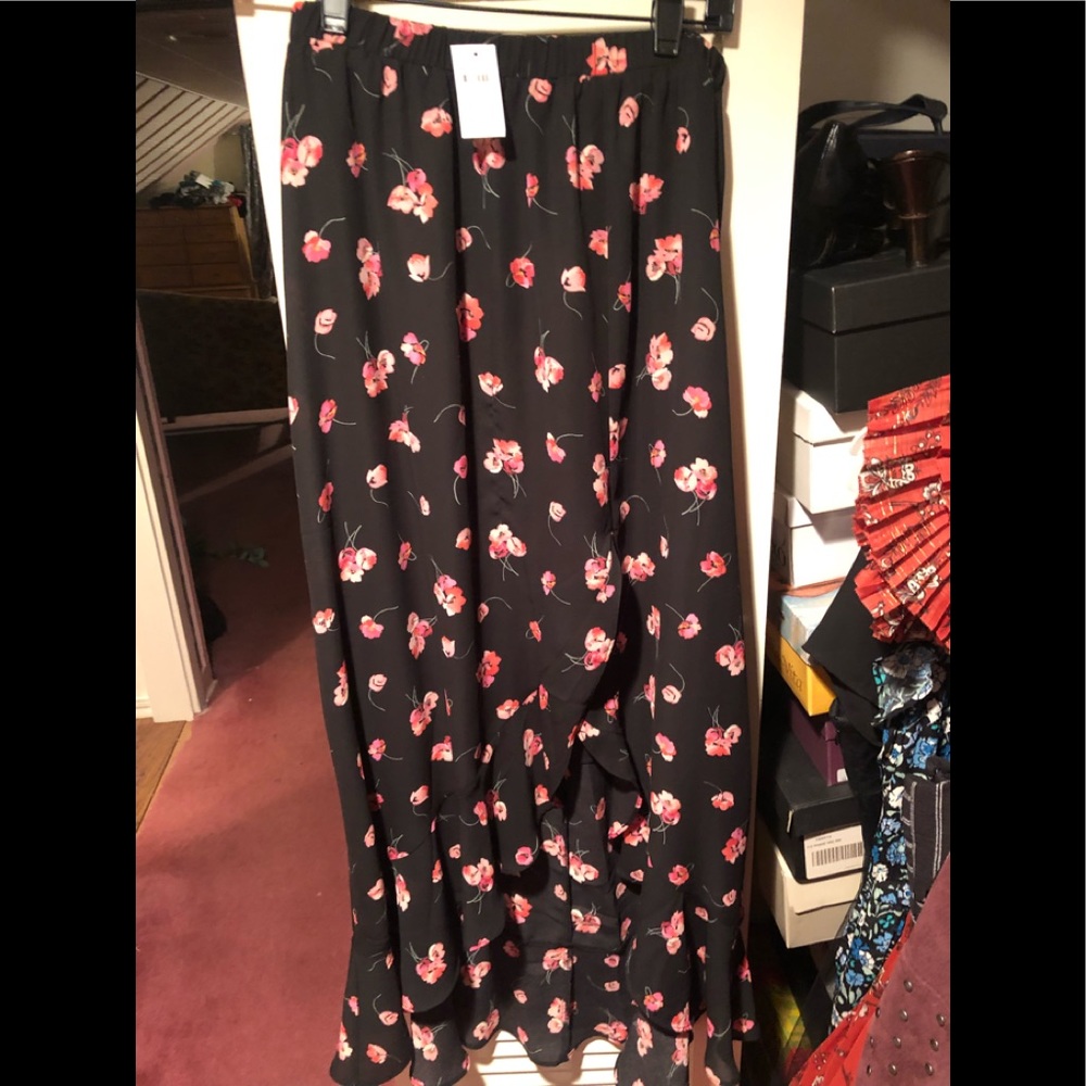 GAP floral maxi skirt